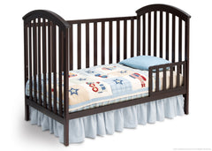 Delta Children Dark Chocolate (207) Arbour 3-in-1 Crib Todler Bed Conversion c3c