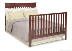 Delta Children Chocolate (204) Layla 4-in-1 Crib, Full-Size Bed Conversion b5b
