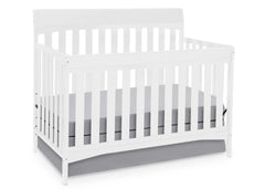 Delta Children White (100) Remi 4-in-1 Crib, Crib Conversion a1a