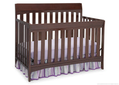 Delta Children Chocolate (204) Remi 4-in-1 Crib, Crib Conversion b2b