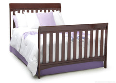 Delta Children Chocolate (204) Remi 4-in-1 Crib, Full-Size Bed Conversion b5b