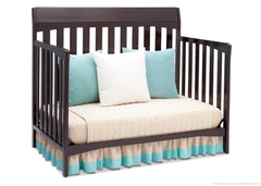 Delta Children Dark Chocolate (207) Remi 4-in-1 Crib, Day Bed Conversion c4c