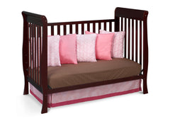 Delta Children Espresso Java (645) Winter Park 3-in-1 Crib, Day Bed Conversion d3d