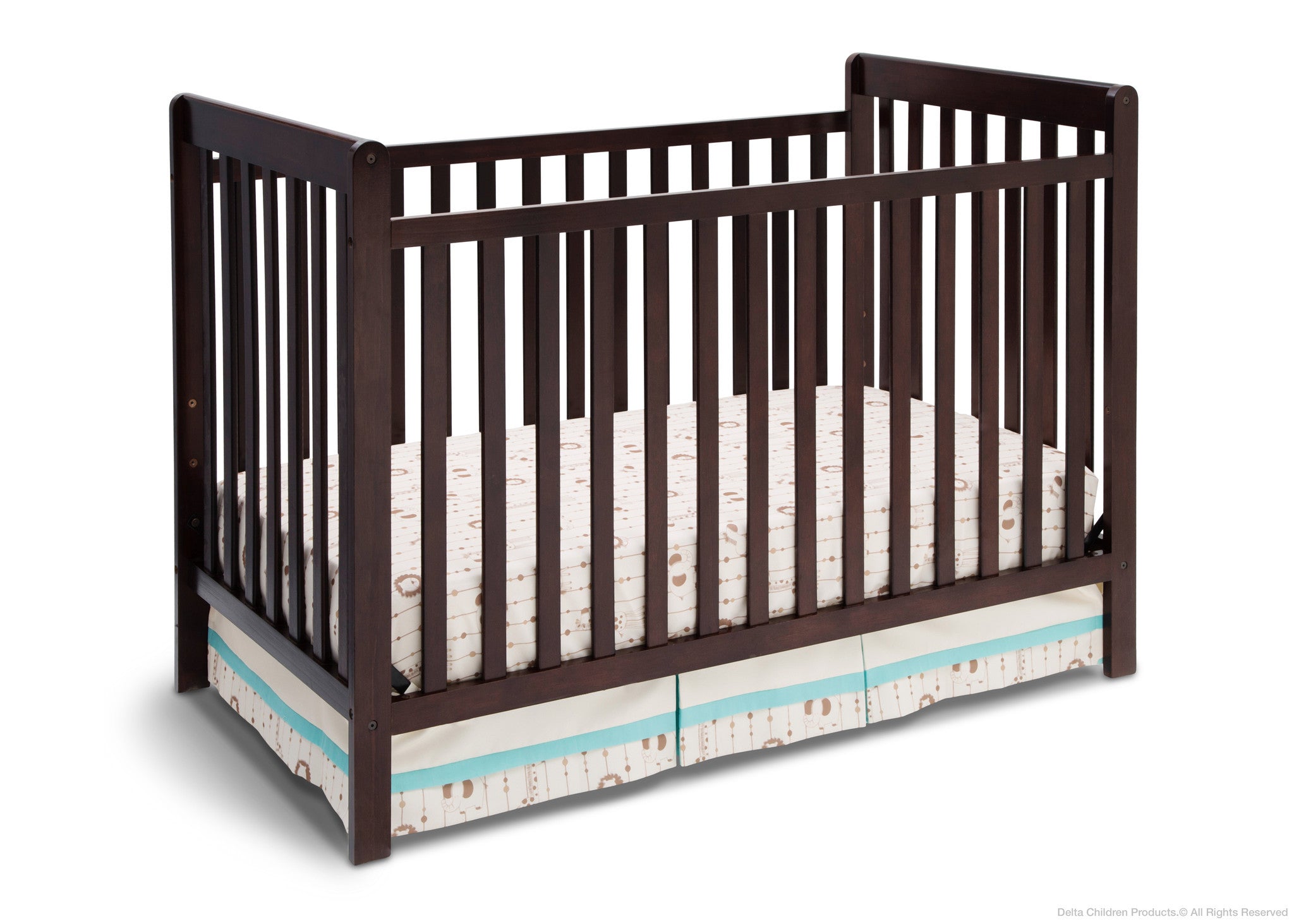 Waves 3 in 1 Crib deltaplayground