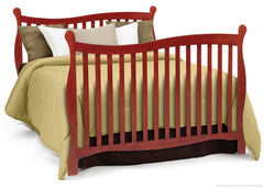 Delta Children Cabernet (648) Brookside 4-in-1 Crib, Full-Size Conversion c5c