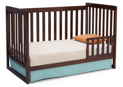 Delta Children Chocolate (204) Urban Classic 3-in-1 Crib, Toddler Bed Conversion b5b