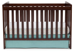 Delta Children Chocolate (204) Urban Classic 3-in-1 Crib, Crib Conversion b3b