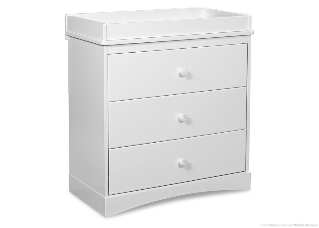 Delta dresser with changing top top