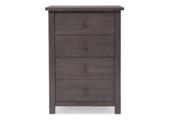 Serta Rustic Grey (084) Northbrook 3 Drawer Chest, Front View a1a