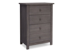 Serta Rustic Grey (084) Northbrook 3 Drawer Chest, Side View a2a