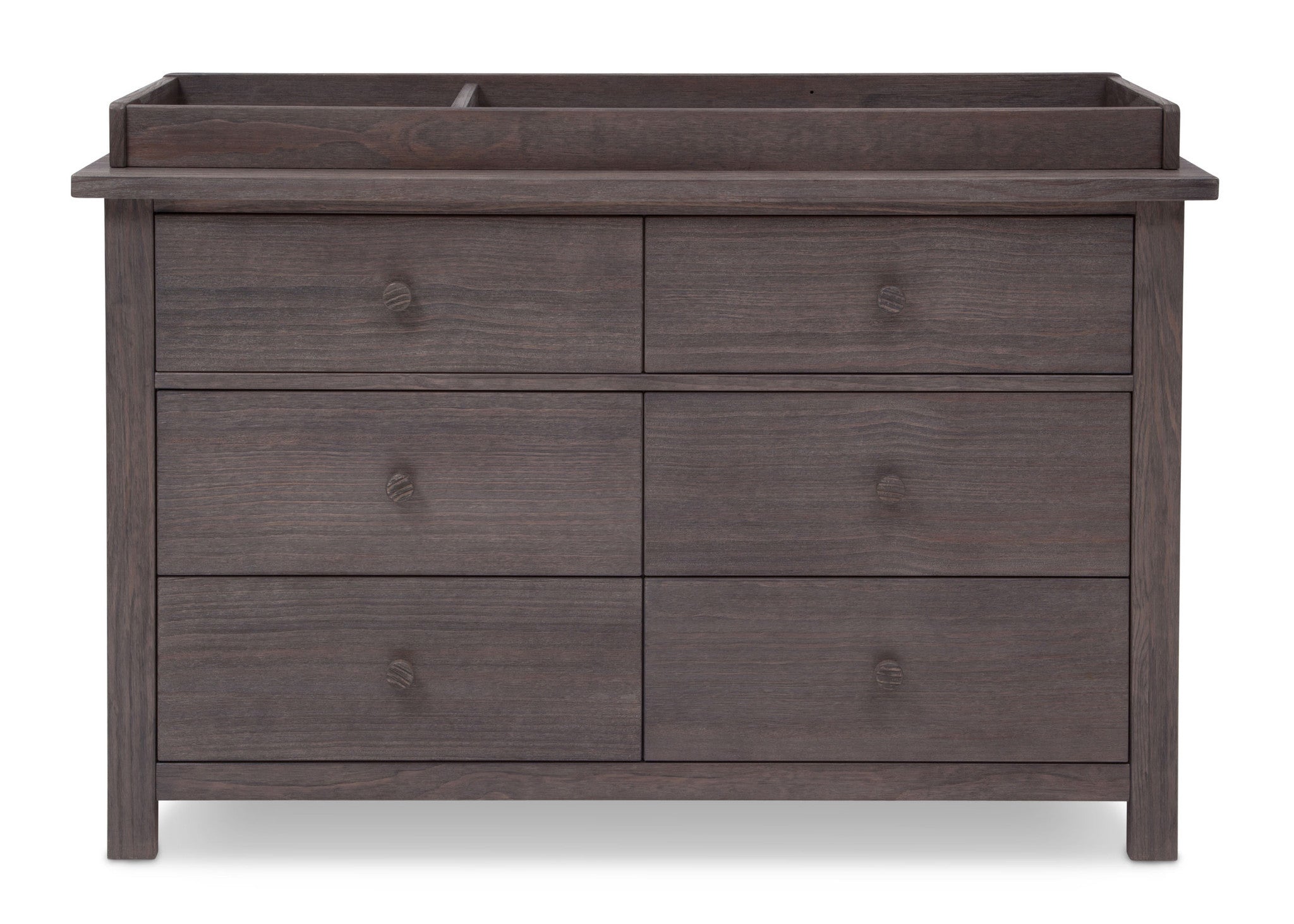 Rustic grey changing table best sale