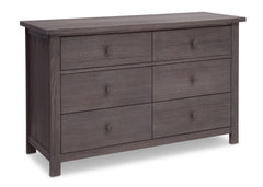 Serta Rustic Grey (084) Northbrook 6 Drawer Dresser, Side View a2a