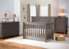 Serta Rustic Grey (084) Northbrook 4-in-1 Crib, Room View a0a