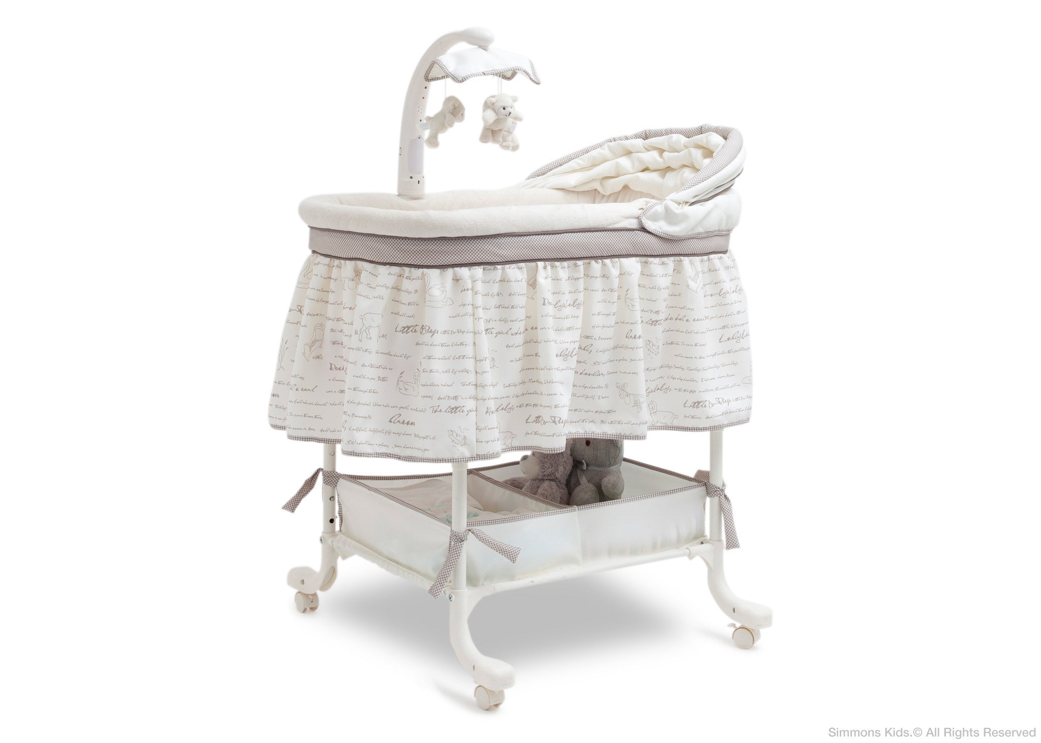Delta deluxe gliding bassinet sales