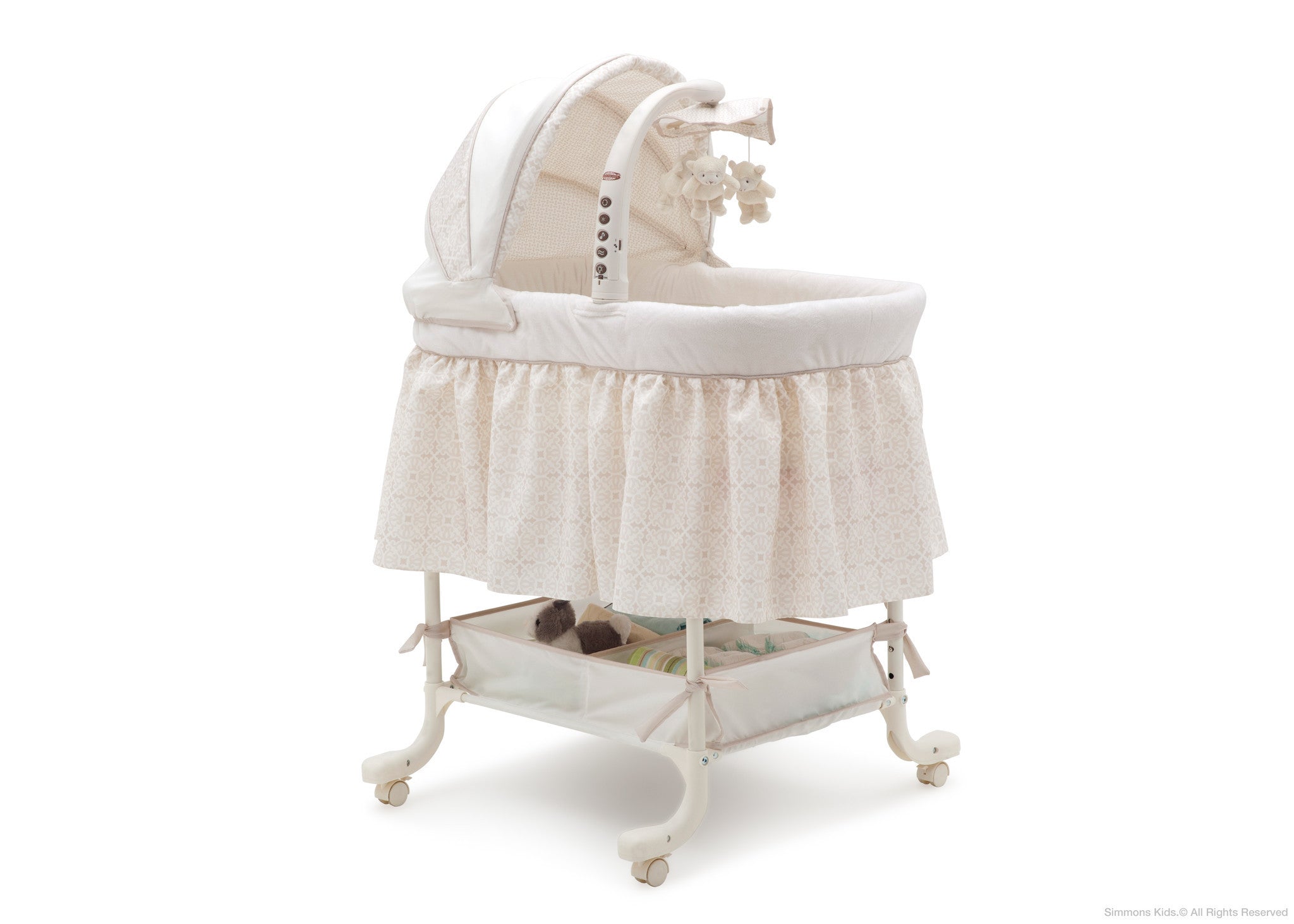 Simmons Kids Deluxe Gliding Bassinet deltaplayground