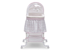 Simmons Kids Lucia (927) Deluxe Gliding Bassinet Front View e2e