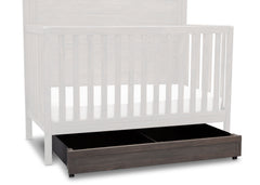 Delta Children Rustic Grey (084) Trundle Drawer under Crib a3a