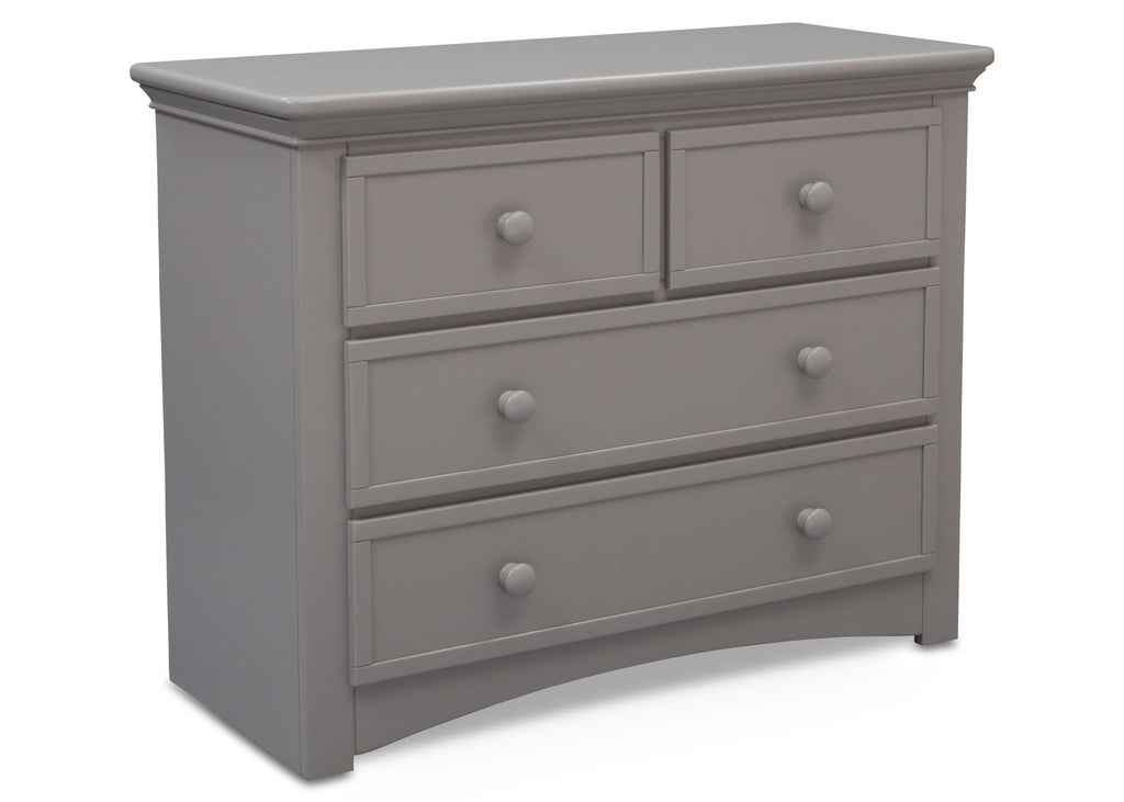 Serta Grey (026) 4 Drawer Dresser Right Facing View a2a