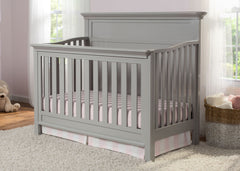 Serta Grey (026) Fairmount 4-in-1 Crib, Crib Conversion, Hangtag View b2b