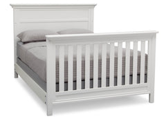 Serta Bianca (130) Fairmount 4-in-1 Crib, Side View with Full Size Platform Bed Kit (for 4-in-1 Cribs) 700850 a7a