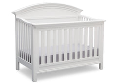 Serta Bianca (130) Adelaide 4-in-1 Crib, Side View with Toddler Bed Conversion b4b