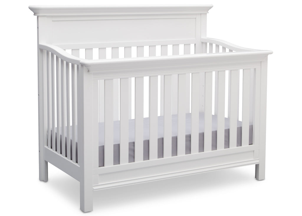 Serta Bianca (130) Fernwood 4-in-1 Crib, Side View with Crib Conversion a4a