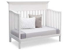 Serta Bianca (130) Fernwood 4-in-1 Crib, Side View with Day Bed Conversion a6a