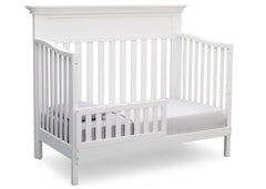 Serta Bianca (130) Fernwood 4-in-1 Crib, Side View with Toddler Bed Conversion a5a