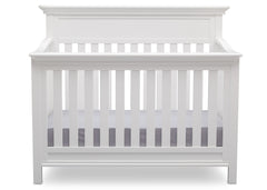 Serta Bianca (130) Fernwood 4-in-1 Crib, Front View with Crib Conversion a3a