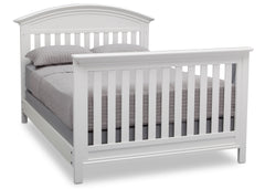 Serta Bianca (130) Aberdeen 4-in-1 Crib with Full Size Platform Bed Kit (for 4-in-1 Cribs) 700850 with Footboard b7b