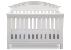 Serta Bianca (130) Aberdeen 4-in-1 Crib, Front View with Crib Conversion b3b