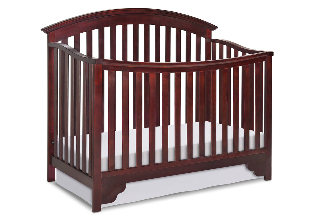 Cherry wood 4 hot sale in 1 crib