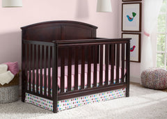 Delta Children Dark Chocolate (207) Somerset 4-in-1 Crib in Setting 1 b2b