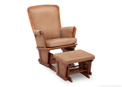 Delta Children Spice/Cinnamon (209) Bentley Glider with Ottoman (70947) b1b