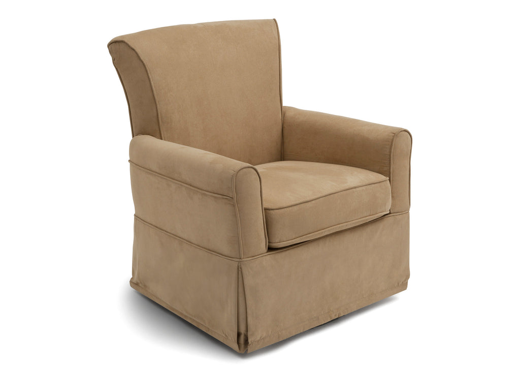 Delta Children Pebble Brown (920) Benton Glider Side View a1a