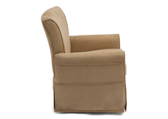 Delta Children Pebble Brown (920) Benton Glider Full Side View a3a