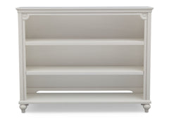 Delta Children White Ambiance (108) Disney Princess Magical Dreams Bookcase/Hutch Front View with Included Base a6a