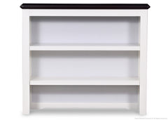 Delta Children White Ambiance / Dark Chocolate (127) Chalet Bookcase/Hutch b1b