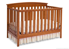 Delta Children Warm Honey (251) Gateway 4-in-1 Crib, Crib Conversion e3e