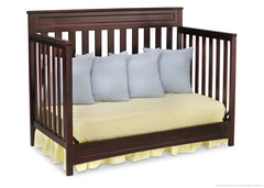 Delta Children Dark Chocolate (207) Geneva 4-in-1 Crib, Day Bed Conversion c4c