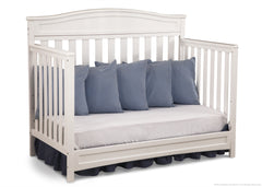 Delta Children White (100) Emery 4-in-1 Crib, Day Bed Conversion a4a