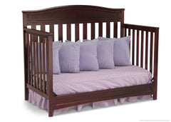 Delta Children Dark Chocolate (207) Emery 4-in-1 Crib, Day Bed Conversion b4b