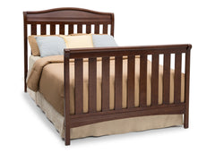 Delta Children Espresso Truffle (208) Summit 4-in-1 Crib, Full-Size Conversion a6a