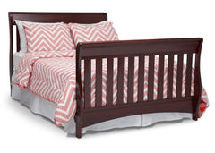 Delta Children Black Cherry Espresso (607) Bentley 'S' Series 4-in-1 Crib, Full-Size Conversion c6c