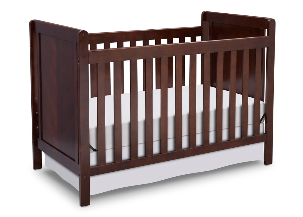 Delta Children Chocolate (204) Cypress 4-in-1 Crib, Crib Conversion b4b