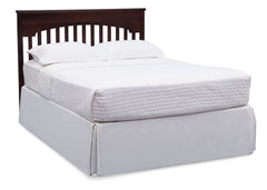 Delta Children Black Cherry Espresso (607) Layla Crib 'N' Changer, Full-Size Bed Conversion a6a