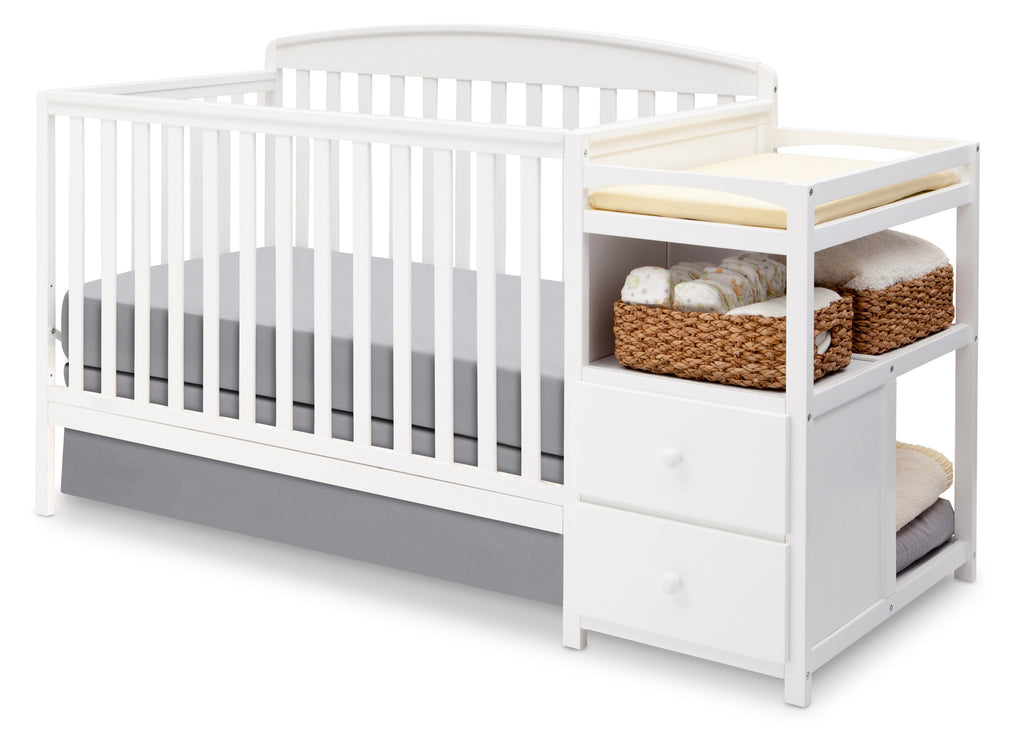 Delta children royal convertible crib sales n changer