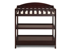 Delta Children Espresso Cherry (205) Wilmington Changing Table Front View d1d