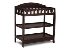 Delta Children Dark Chocolate (207) Wilmington Changing Table Side View e2e