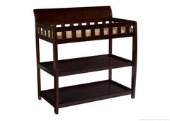 Delta Children Chocolate (204) Bentley Changing Table, Right View b1b